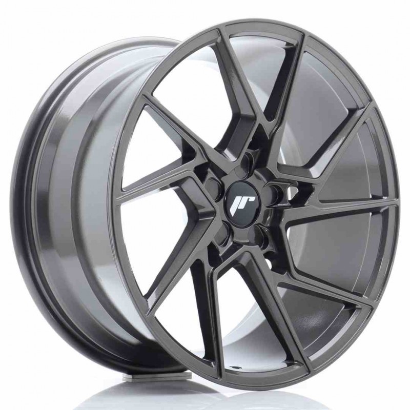 Llanta exclusiva Jr Wheels Jr33 19x9.5 Et20-45 5h Blank Hyper Gray