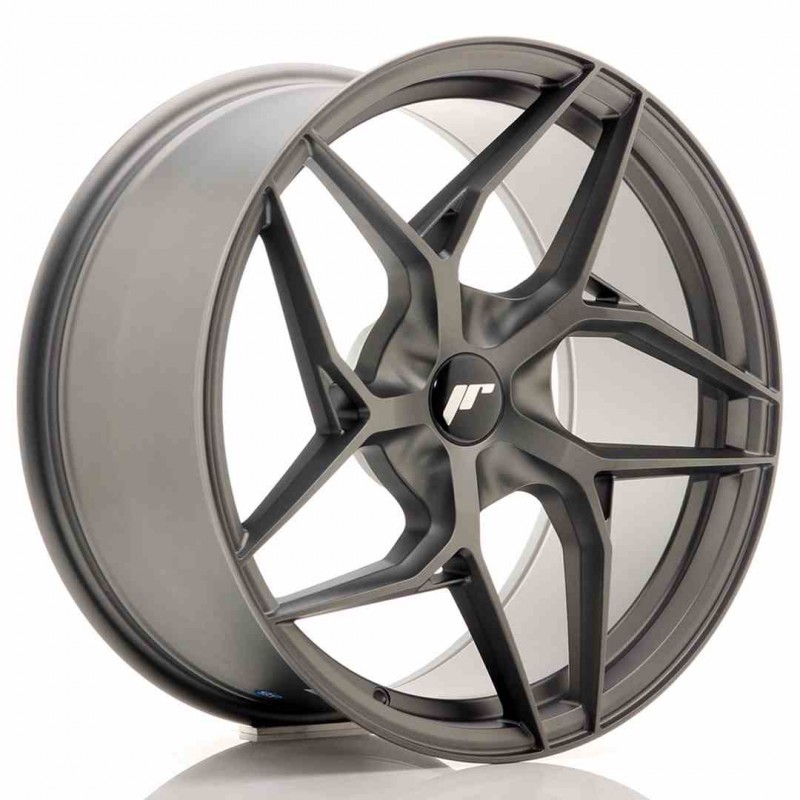 Llanta exclusiva Jr Wheels Jr35 19x9.5 Et20-45 5h Blank Matt Gun Me Tal