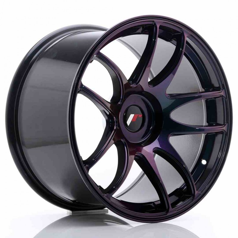 Llanta exclusiva Jr Wheels Jr29 18x10.5 Et25-28 Blank Magic Purple