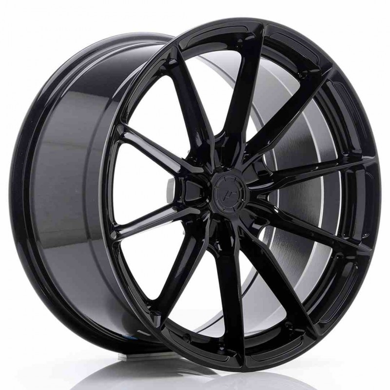 Llanta exclusiva Jr Wheels Jr37 19x9.5 Et35-45 5h Blank Glossy Black