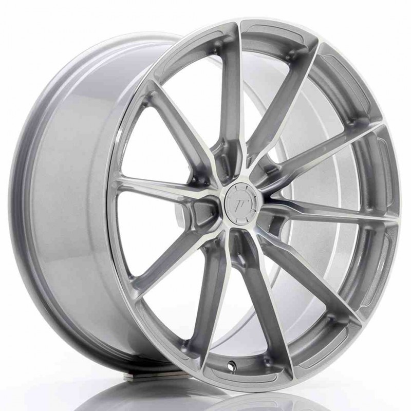 Llanta exclusiva Jr Wheels Jr37 19x9.5 Et20-45 5h Blank Silver Machin Ed Face