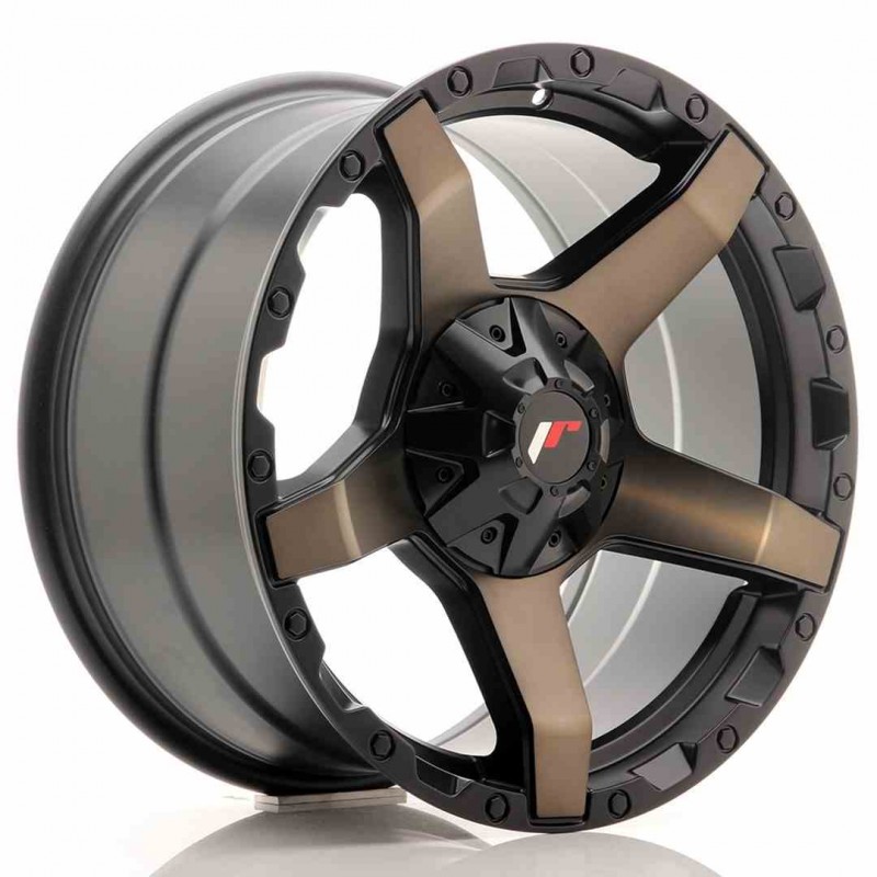 Llanta exclusiva Jr Wheels Jrx5 18x9 Et20 6x139.7 Titanium Black