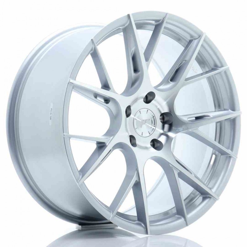 Llanta exclusiva Jr Wheels Jr42 19x9.5 Et40 5x120 Silver Machined Fac E