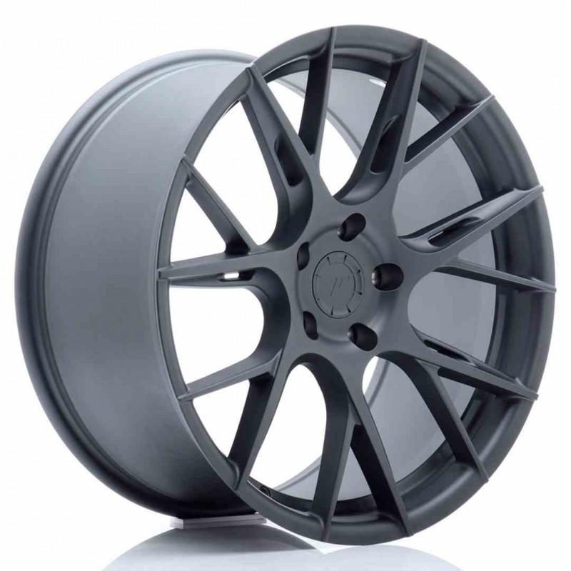 Llanta exclusiva Jr Wheels Jr42 19x9.5 Et42 5x112 Matt Gun Metal