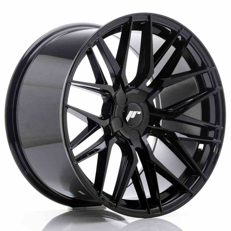 Llanta exclusiva Jr Wheels Jr28 19x10.5 Et20-40 5h Blank Gloss Black