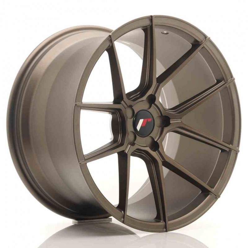 Llanta exclusiva Jr Wheels Jr30 19x11 Et15-40 5h Blank Matt Bronze