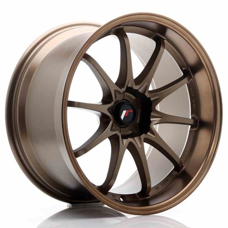 Llanta exclusiva Jr Wheels Jr5 19x10.5 Et12 5h Blank Dark Anodized  Bronze