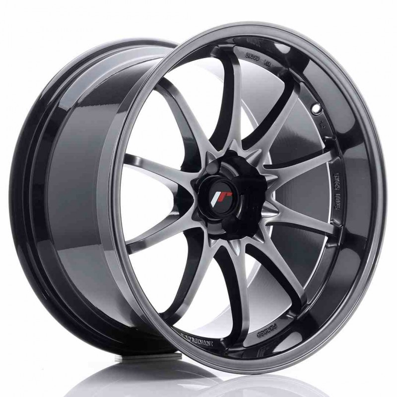 Llanta exclusiva Jr Wheels Jr5 19x10.5 Et12 5h Blank Hyper Black