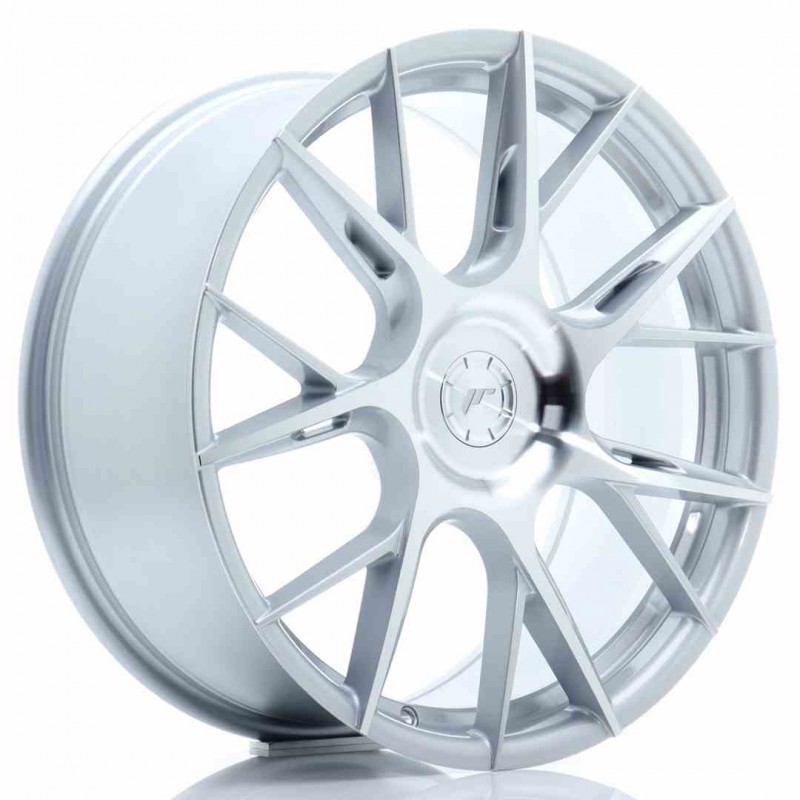 Llanta exclusiva Jr Wheels Jr42 19x8.5 Et35-45 5h Blank Silver Machin Ed Face