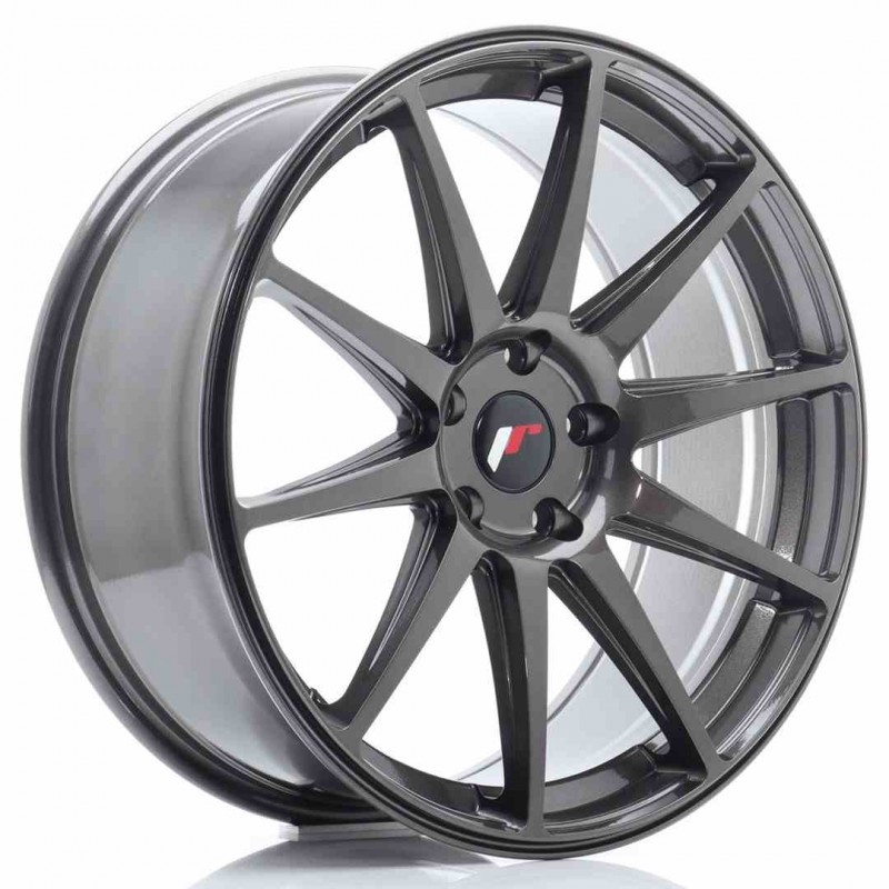 Llanta exclusiva Jr Wheels Jr11 20x8.5 Et35 5x120 Hyper Gray