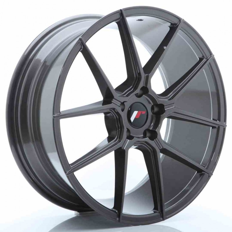Llanta exclusiva Jr Wheels Jr30 20x8.5 Et35 5x120 Hyper Gray
