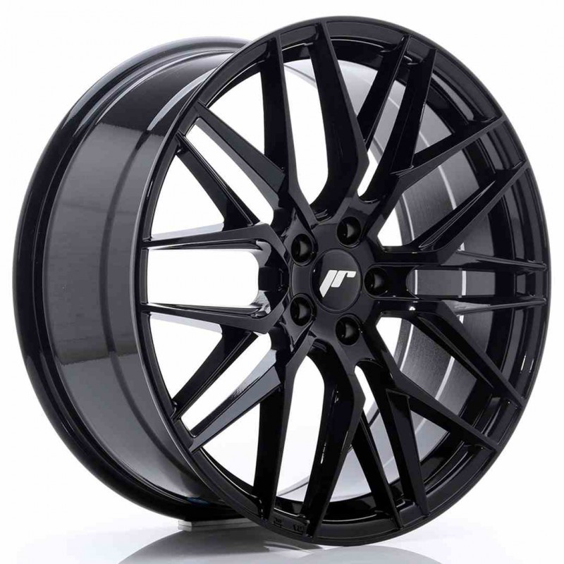 Llanta exclusiva Jr Wheels Jr28 20x8.5 Et40 5x108 Glossy Black