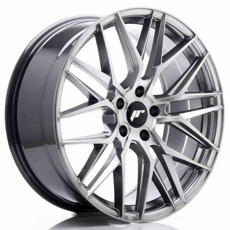 Llanta exclusiva Jr Wheels Jr28 20x8.5 Et40 5x112 Hyper Black