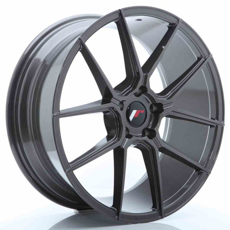 Llanta exclusiva Jr Wheels Jr30 20x8.5 Et40 5x112 Hyper Gray