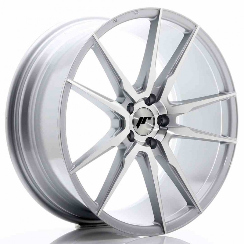 Llanta exclusiva Jr Wheels Jr21 20x8.5 Et40 5x114.3 Silver Machined F Ace