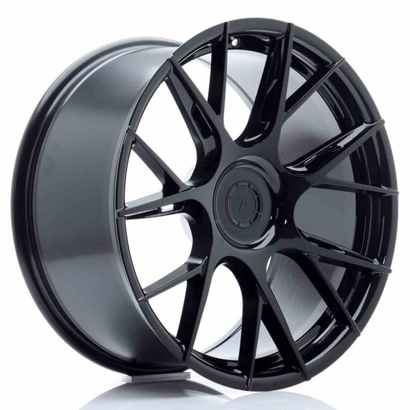 Llanta exclusiva Jr Wheels Jr42 19x9.5 Et20-42 5h Blank Gloss Black