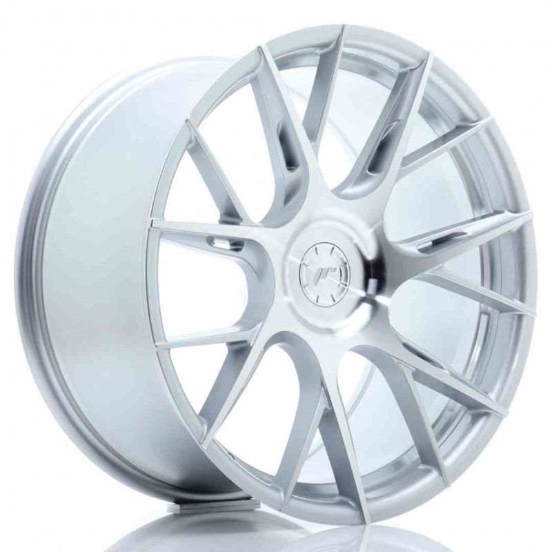 Llanta exclusiva Jr Wheels Jr42 19x9.5 Et20-42 5h Blank Silver Machin Ed Face