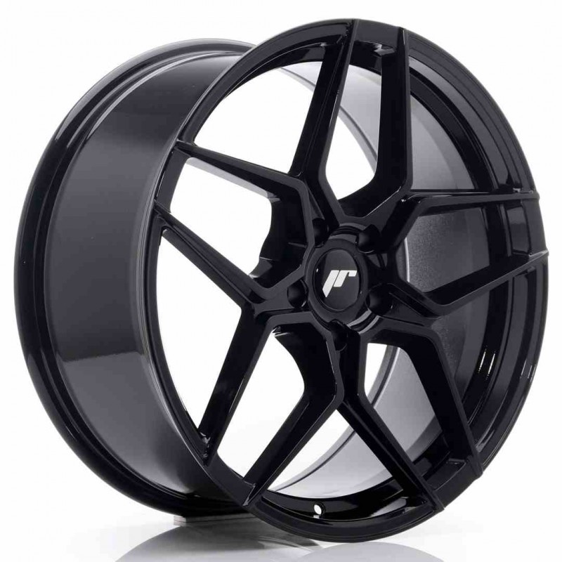 Llanta exclusiva Jr Wheels Jr34 20x9 Et40 5x112 Gloss Black