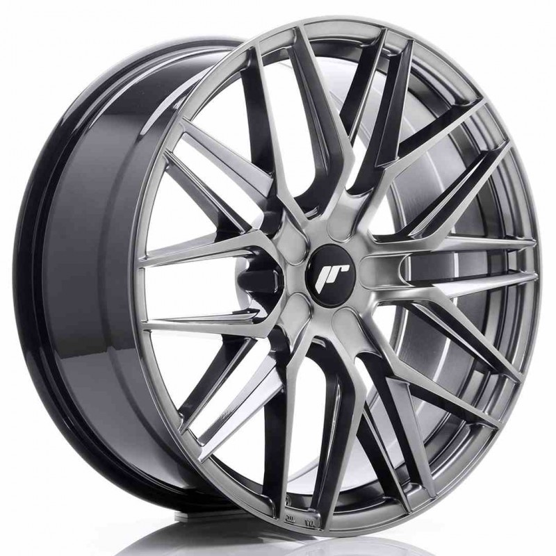 Llanta exclusiva Jr Wheels Jr28 20x8.5 Et20-40 5h Blank Hyper Black