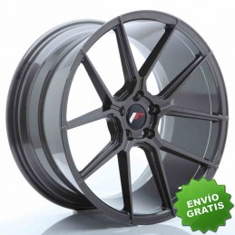 Llanta exclusiva Jr Wheels Jr30 20x10 Et40 5x112 Hyper Gray