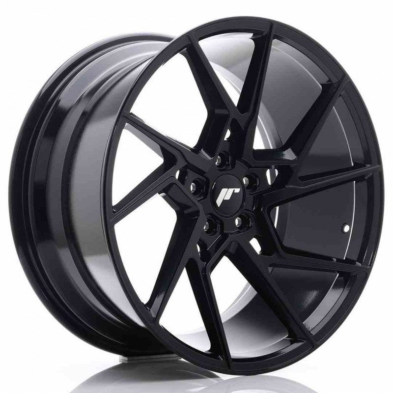 Llanta exclusiva Jr Wheels Jr33 20x10 Et40 5x112 Glossy Black