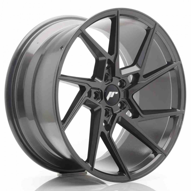 Llanta exclusiva Jr Wheels Jr33 20x10 Et40 5x120 Hyper Gray