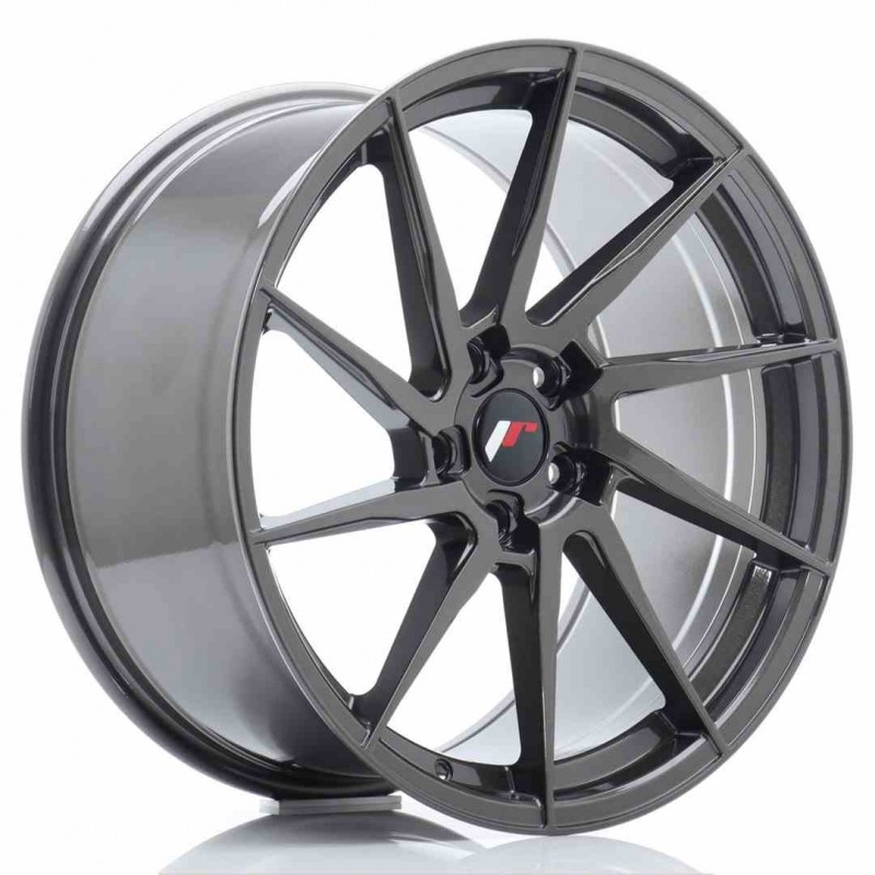 Llanta exclusiva Jr Wheels Jr36 20x10 Et45 5x112 Hyper Gray