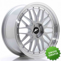 Llanta exclusiva Jr Wheels Jr23 20x9 Et20-50 5h Blank Hyper Silver  W Machined Lip