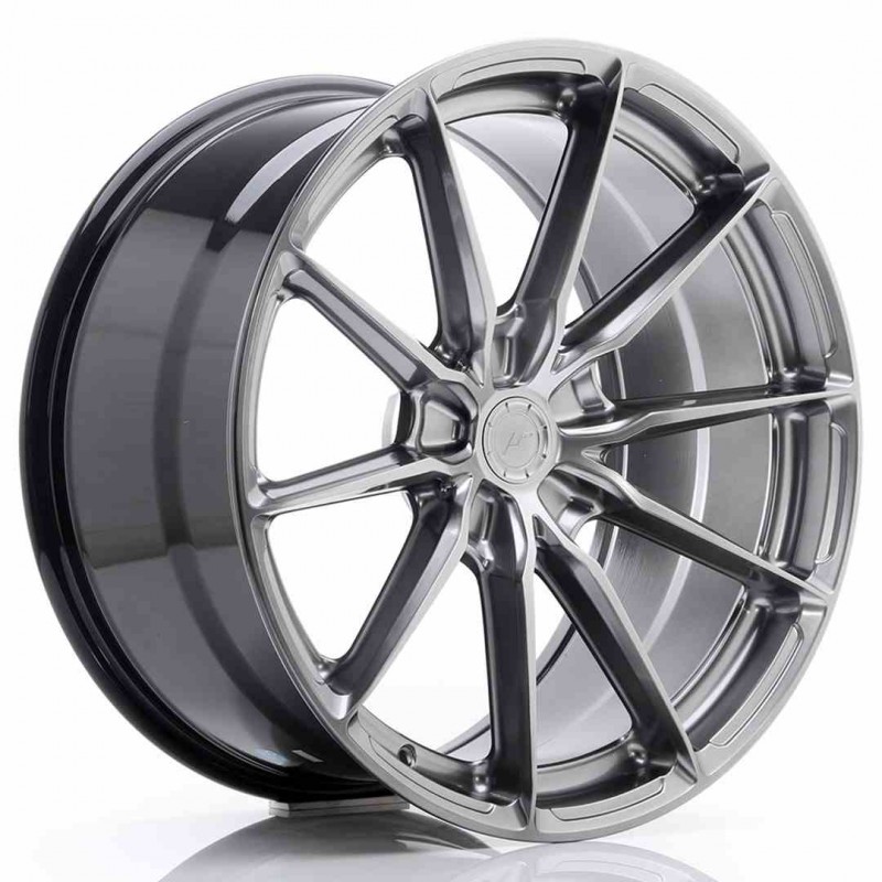 Llanta exclusiva Jr Wheels Jr37 20x10 Et45 5x120 Hyper Black