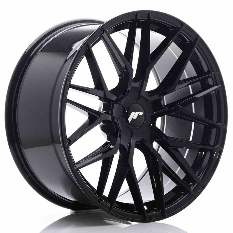 Llanta exclusiva Jr Wheels Jr28 20x10 Et40 5h Blank Gloss Black