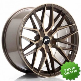Llanta exclusiva Jr Wheels Jr28 20x10 Et20-40 5h Blank Platinum Bronz E