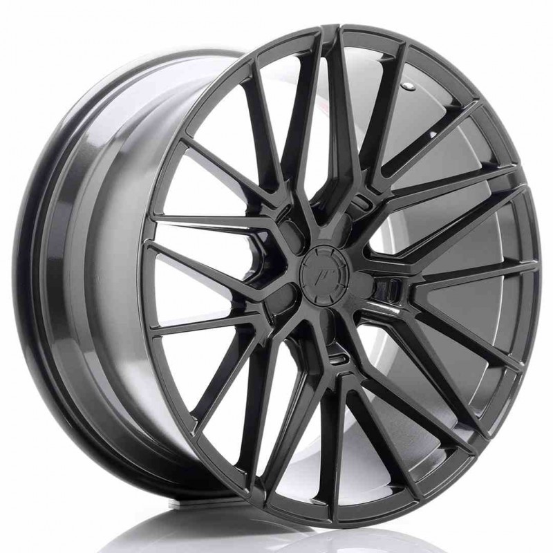 Llanta exclusiva Jr Wheels Jr38 20x10 Et35-45 5h Blank Hyper Gray