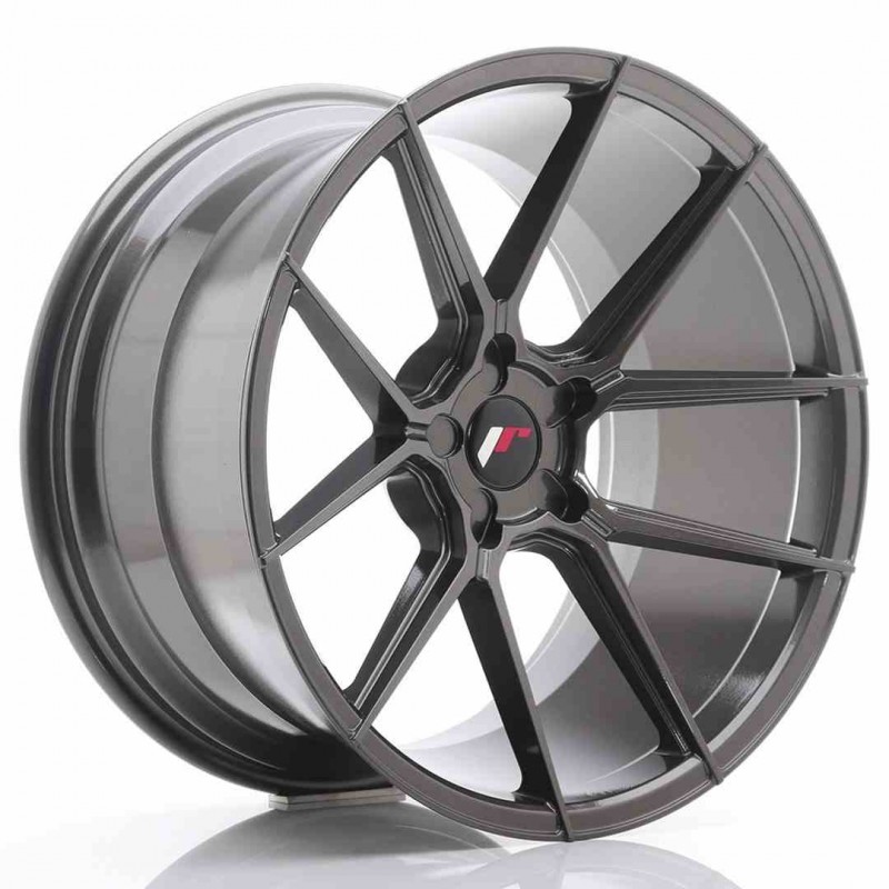Llanta exclusiva Jr Wheels Jr30 20x11 Et20-30 5h Blank Hyper Gray