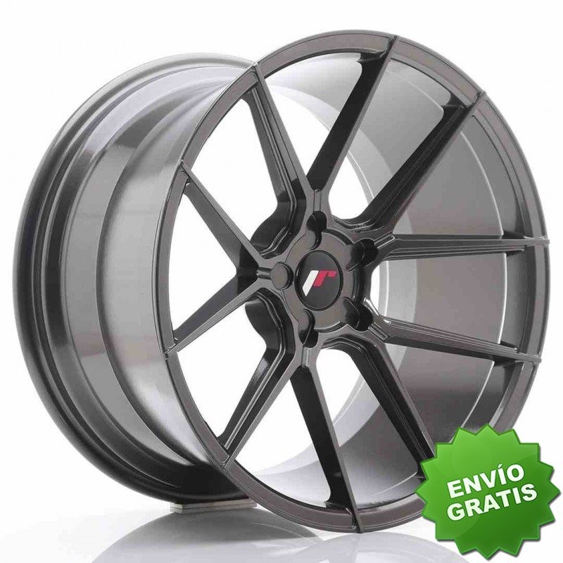 Llanta exclusiva Jr Wheels Jr30 20x11 Et20-30 5h Blank Hyper Gray