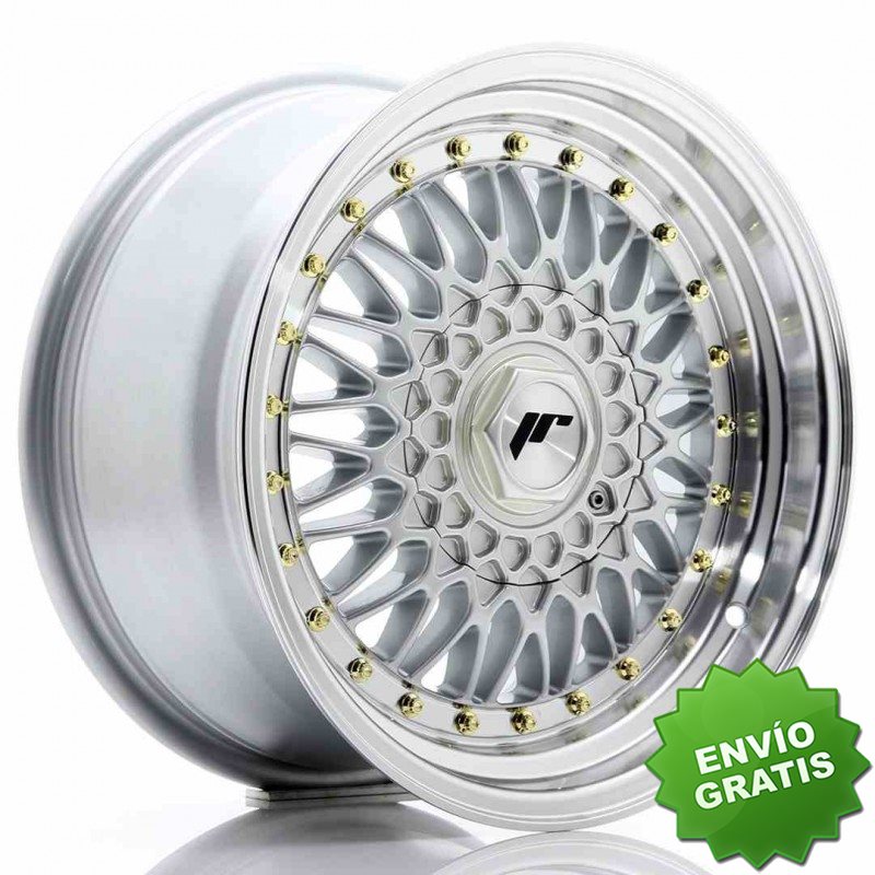 Llanta exclusiva Jr Wheels Jr9 16x8 Et25 5x100 114.3 Silver W Machined% 20lip