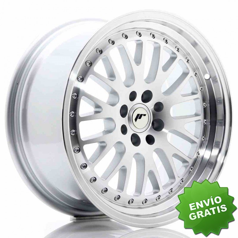 Llanta exclusiva Jr Wheels Jr10 17x8 Et35 5x100 114 Silver Machined F Ace