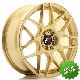 Llanta exclusiva Jr Wheels Jr18 17x7 Et40 5x100 114 Gold