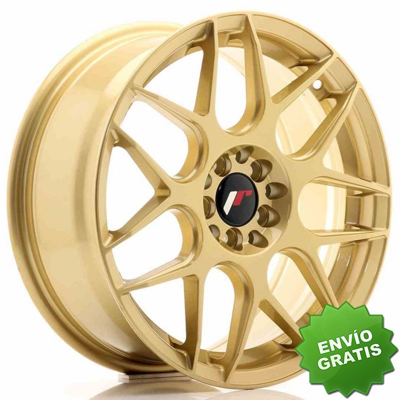 Llanta exclusiva Jr Wheels Jr18 17x7 Et40 5x100 114 Gold