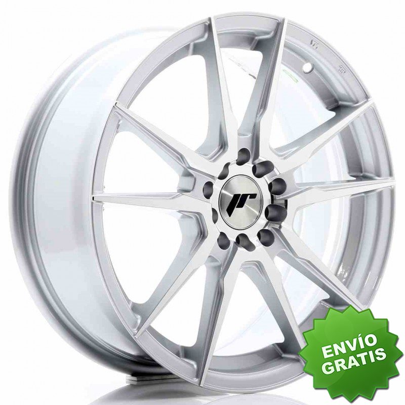 Llanta exclusiva Jr Wheels Jr21 17x7 Et40 4x100 114 Silver Machined