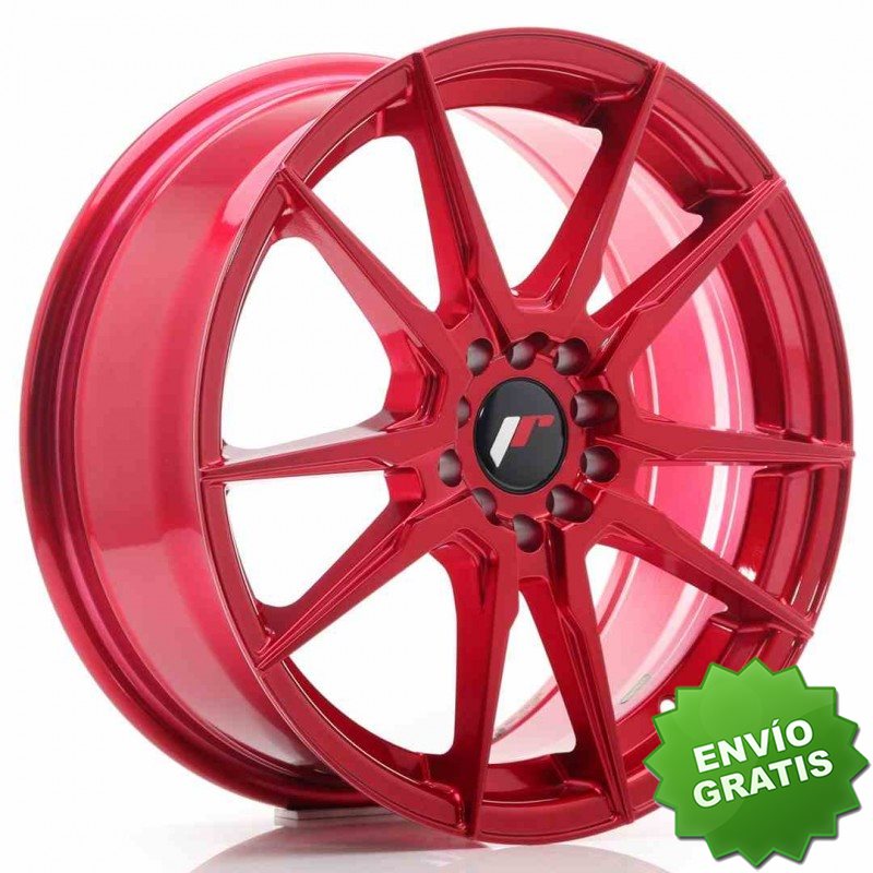 Llanta exclusiva Jr Wheels Jr21 17x7 Et40 5x100 114 Platinum Red
