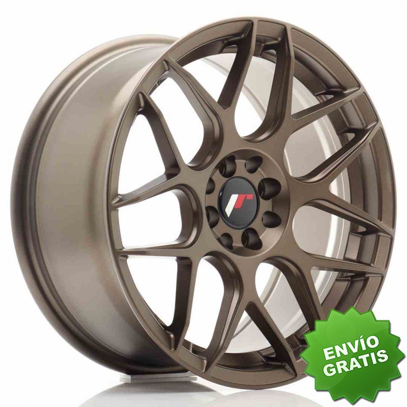 Llanta exclusiva Jr Wheels Jr18 17x8 Et25 4x100 108 Matt Bronze