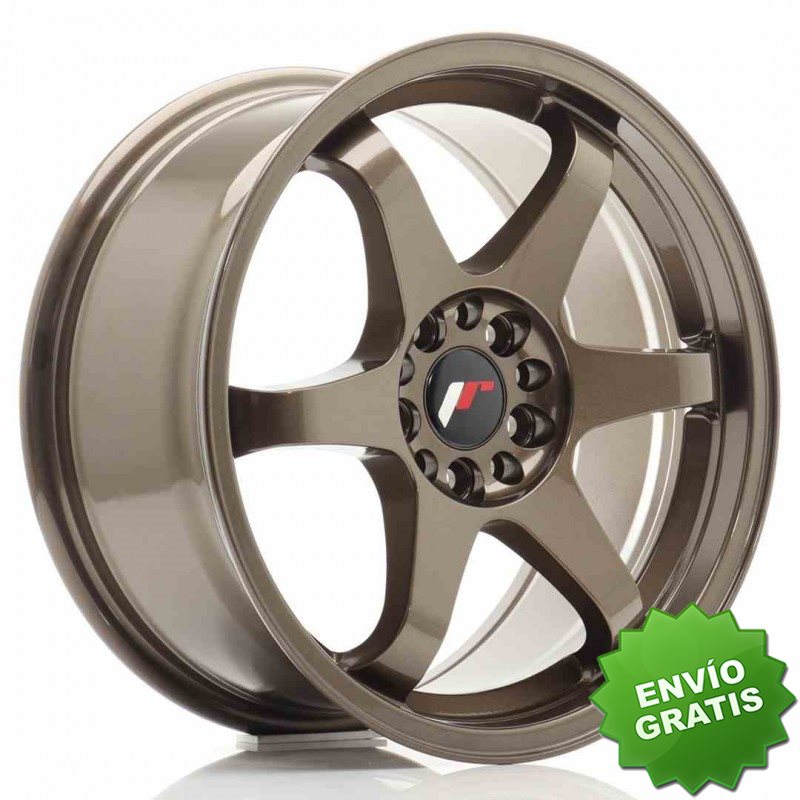 Llanta exclusiva Jr Wheels Jr3 17x8 Et25 4x100 108 Bronze