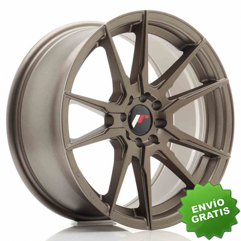 Llanta exclusiva Jr Wheels Jr21 17x8 Et25 4x100 108 Matt Bronze