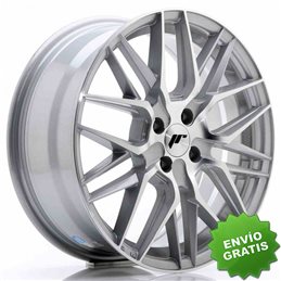 Llanta exclusiva Jr Wheels Jr28 17x7 Et35 4x108 Silver Machined Face