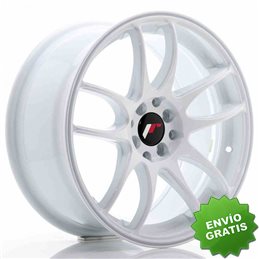 Llanta exclusiva Jr Wheels Jr29 17x8 Et35 4x100 114 White