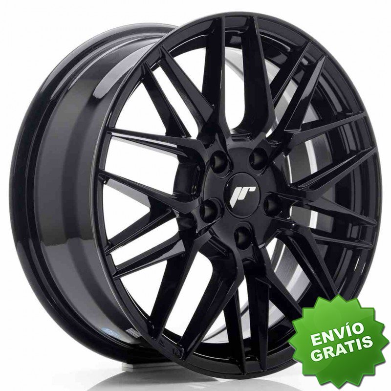 Llanta exclusiva Jr Wheels Jr28 17x7 Et35 5x100 Glossy Black