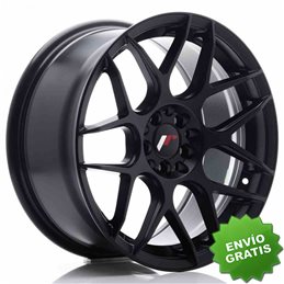 Llanta exclusiva Jr Wheels Jr18 17x8 Et35 4x100 114 Matt Black