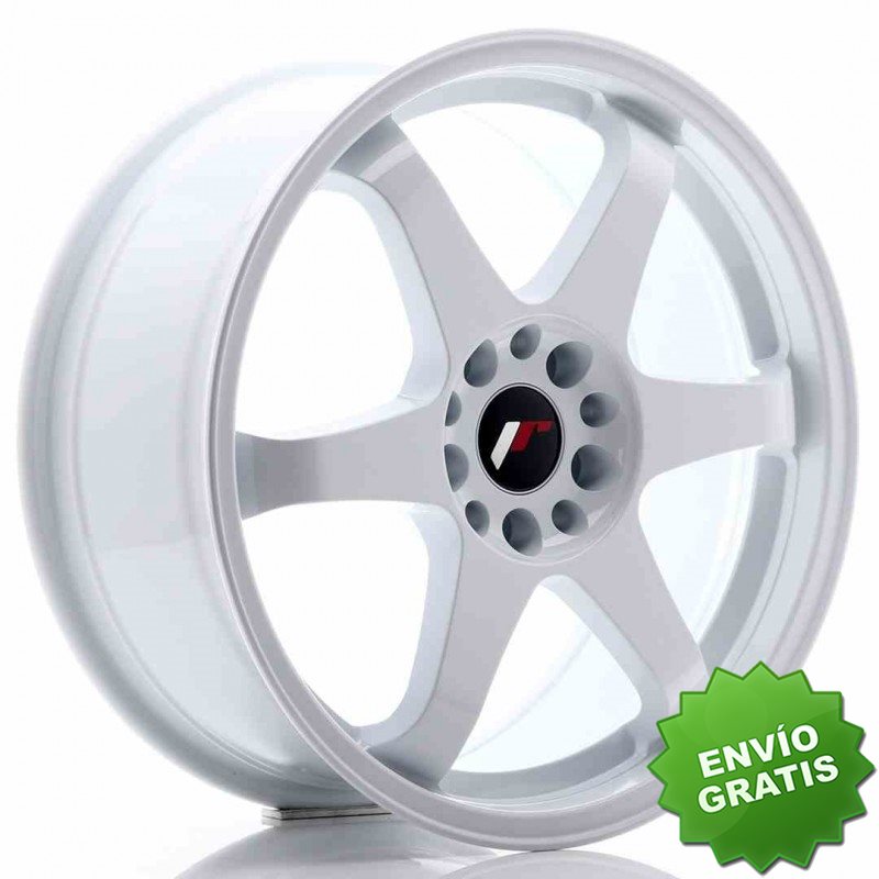 Llanta exclusiva Jr Wheels Jr3 18x8 Et30 5x114 120 White