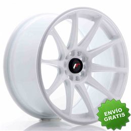 Llanta exclusiva Jr Wheels Jr11 18x9.5 Et30 5x100 120 White