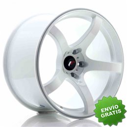 Llanta exclusiva Jr Wheels Jr32 18x10.5 Et22 5x114.3 White